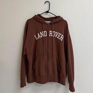 Land Rover Zip Up Hoodie